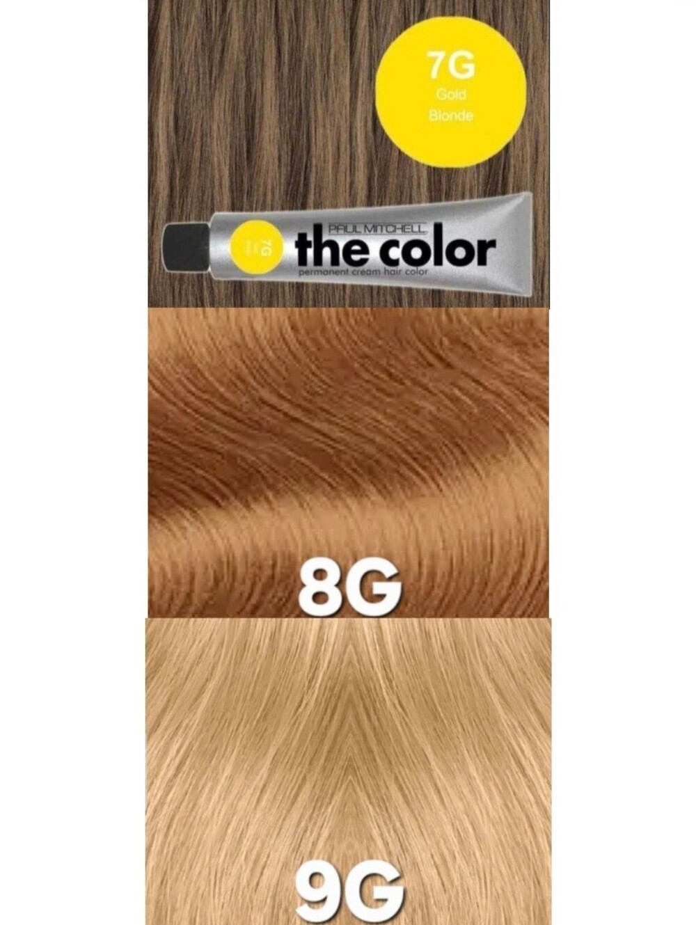 New (3) Paul Mitchell Permanent Cream Hair Color Size 3 fl oz each
